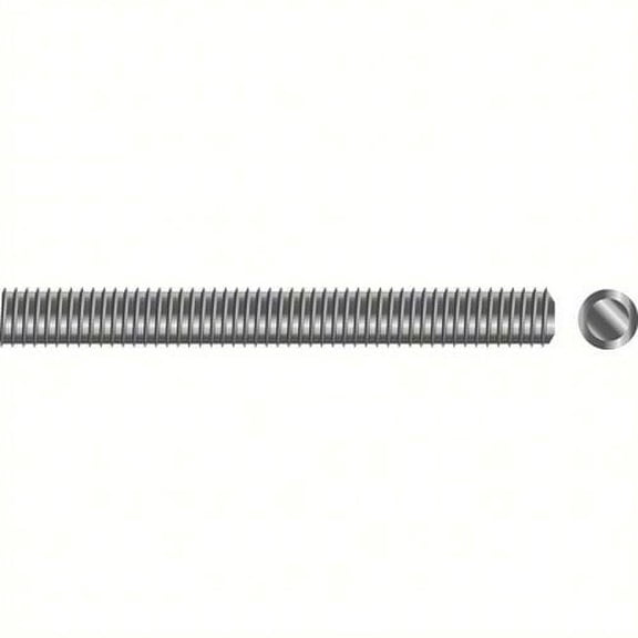 SeaChoice  00669; 1/4-20 X3 Foot Threaded Rod Stainless Steel 1 Each