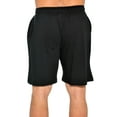 thumbnail image 3 of At the Buzzer Men's Pajama Shorts, Black, Size XX-Large, 3 of 3