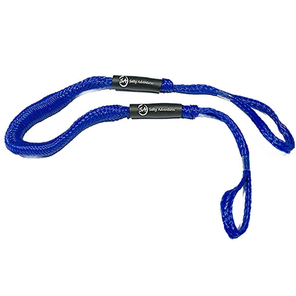 Island Anchor Bungee Dock Line - Mooring Rope for Boats, PWC, Kayak