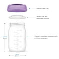 thumbnail image 2 of Maymom Widemouth Storage Bottles 5oz/160mL Compatible with Lansinoh Pump, 8 pc, 2 of 4