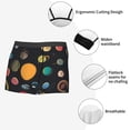 thumbnail image 6 of Balery Planets And Their Moons Men's Boxer Briefs, Soft and Breathable Cotton Underwear with nylon Waistband-X-Large, 6 of 9
