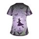 thumbnail image 4 of Puntoco Top de lactancia informal con cuello en V, manga corta y estampado de Halloween para mujer, 4 of 5