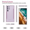 thumbnail image 5 of Feishell Rugged Multi-Layered Protection Case for Samsung Galaxy S21 Ultra, Transparent PC Back Aluminum TPU Bumper Military Grade Shockproof Support Wireless Charging Slim Phone Case,Rosegold, 5 of 8