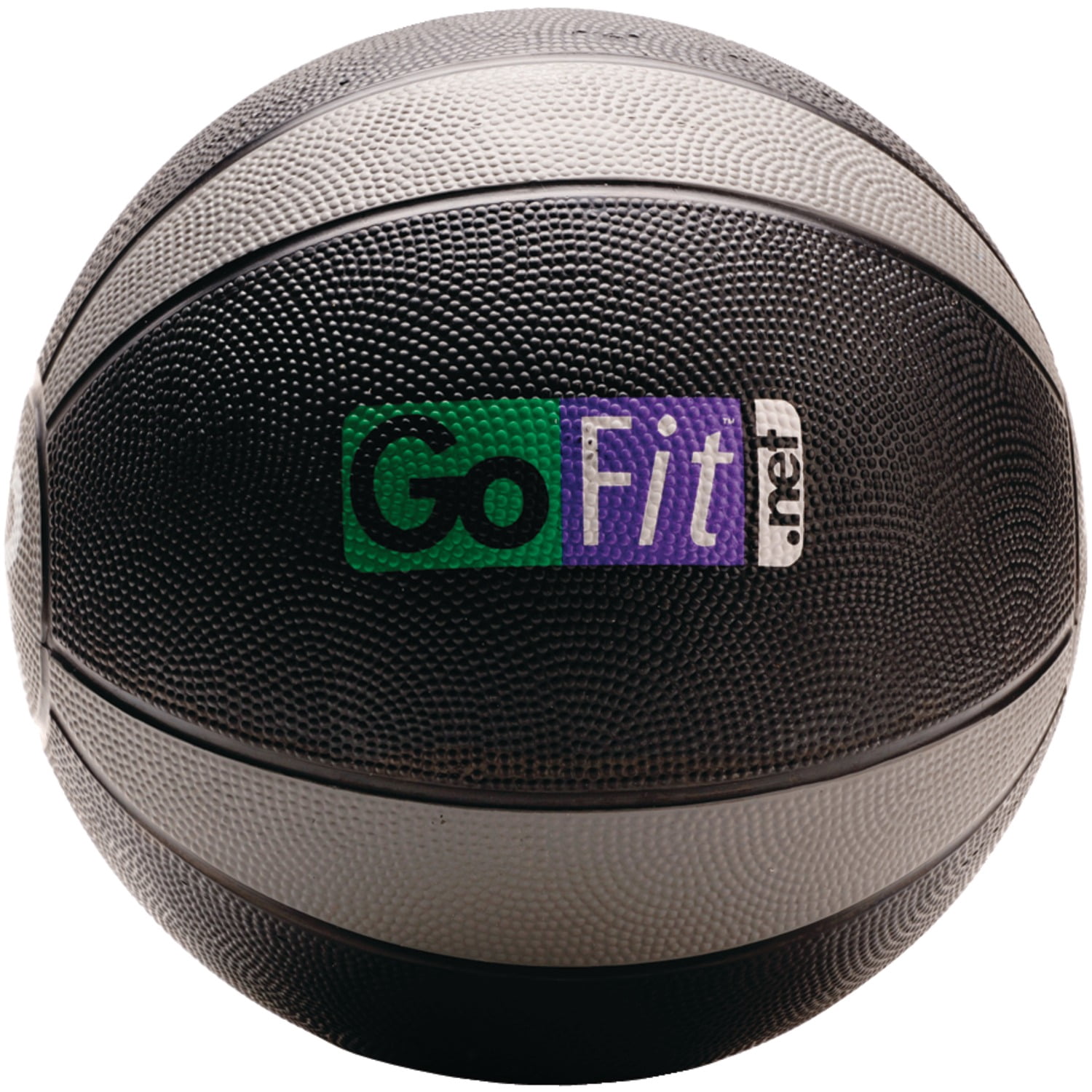GoFit 12lb Medicine Ball and 65cm Exercise Ball Kit with Pump and Training Manual