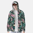 thumbnail image 4 of Haiem Rose Flowers UPF 50+ Fishing Shirts for Men Long Sleeve UV Sun Protection Hoodie Non-Mask Outdoor Hiking Shirts, 4 of 9