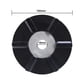 thumbnail image 4 of Disco raspador de matanza Labymos Discos de Depilación de aves de corral Acero inoxidable, 4 of 6