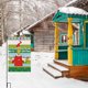 thumbnail image 4 of Grinch Decor Grinch Christmas Decorations Bathroom Grinch Christmas Decorations Christmas Double Sided Banner 30x45cm, 4 of 5
