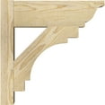 thumbnail image 3 of Ekena Millwork 6"W x 16"D x 16"H Merced Rough Sawn Traditional Outlooker, Douglas Fir, 3 of 4