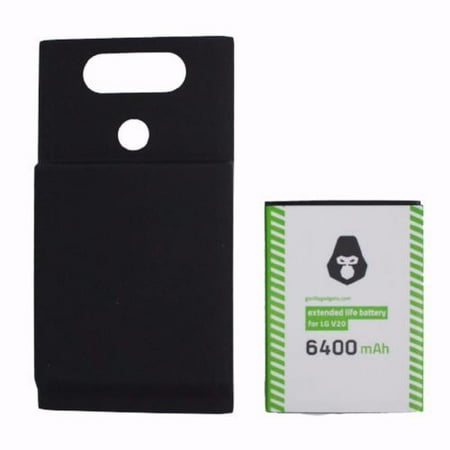 Extended Life 6 Cell Battery - LG V20 Extended Life Replacement Battery (6400mAh)