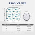 thumbnail image 3 of Lukts Sea Turtle Print 2 Piece Car Sun Shade Windshield,Foldable Car Shade Front Windshield with Keeps Your Vehicle Cool-Large, 3 of 6
