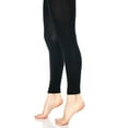 thumbnail image 6 of Bamboo Leggings for Women Soft Stretchy Full Length Tight with Fancy Accessories - S6, 6 of 6