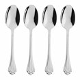 thumbnail image 1 of Oneida Marquette Fine Flatware - Juego de 4 cucharas para cena, color plateado, 1 of 5