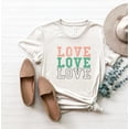 thumbnail image 5 of LOVE Graphic Short Sleeve Tshirt Plus Size, 5 of 8