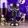 thumbnail image 2 of BarConic® Plastic Stemmed Skull Cup, Smoke, 12 Ounces, 2 of 5
