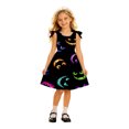 thumbnail image 5 of WhouRiu Girls Halloween Graphic Dresses Sleeveless Crew Neck A Line Dress Kids Comfortable Cute Party Sundress,9-10 Years, 5 of 5