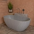 thumbnail image 3 of ALFI brand AB2503-BN Brushed Nickel Deck Mounted Tub Filler with Hand Held Showerhead, 3 of 10