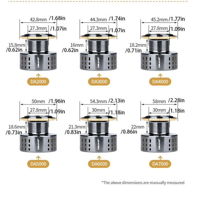 Spinning Fishing Wheel Freshwater Rotation Reels Aluminum Alloy Saltwater Spinning Fishing Wheel for Jigging Reel Large Bearing Capacity for Fake Bait 2000