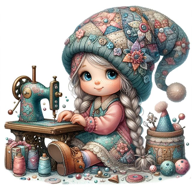 5D DIY Kit para Niña Del Arte Artesanal 40x40cm