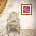 thumbnail image 3 of Biscardi, Nicholas 20x20 Gold Ornate Wood Framed with Double Matting Museum Art Print Titled - Pink Love, 3 of 4