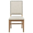 thumbnail image 4 of Middleton Upholstered Dining Side Chair Beige (Set of 2), 4 of 15