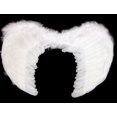 thumbnail image 1 of Alas de plumas de ángel para Halloween, Navidad, espectáculo de disfraces, baile, escenario, accesorios para espectáculos de disfraces, 1 of 5