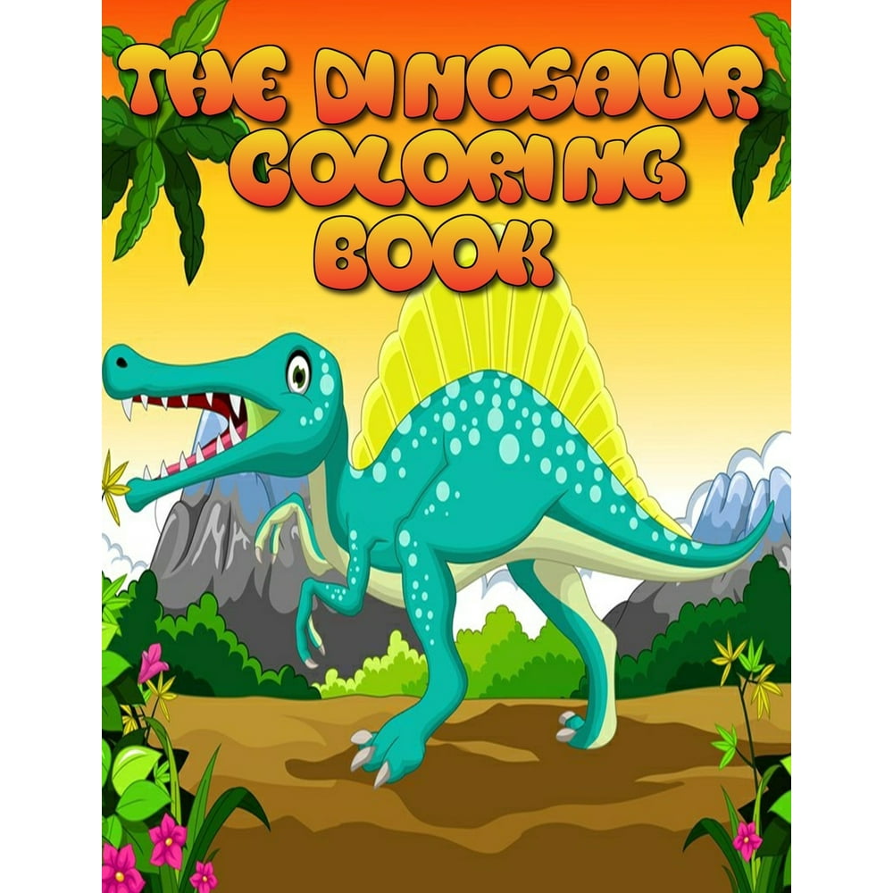 The Dinosaur Coloring Book Best 50+ unique design