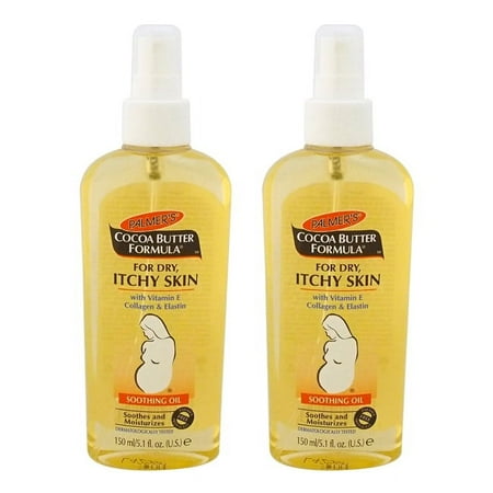 Palmers Cocoa Butter Formula Soothing Oil For Dry/Itchy Skin - Pack of 2 5.1 oz