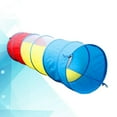 thumbnail image 1 of OULII 1Set Kids Tunnel for Developmental Issues Aid Multi 180x48x0.5in Polyester Steel Wiring, 1 of 8