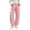 Red, variant on SAWOBUUN Womens Striped Wide Leg Pants High Waisted Casual Trousers Loose Fit Button Fly Curved Hem Lounge Pants with Pockets