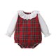thumbnail image 1 of Gibobby Mamelucos para bebe niño Bebé recién nacido estampado niños niñas niños otoño manga larga Plaid ropa(Rojo, 6-9 Meses), 1 of 5