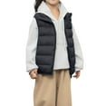 thumbnail image 2 of KAUOD Boys Girls Lightweight Puffer Vest Zip up Mock Neck Quilted Sleeveless Winter Jackets Kids Waterproof Warm Waistcoat, 2 of 4