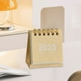 thumbnail image 4 of 2025 Mini Desk Calendar Small Tabletop Organizer Monthly Planner Compact Office Desktop Decoration with Clear Date Display Practical Gift Idea, 4 of 5