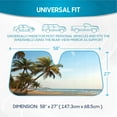 thumbnail image 4 of BDK UV Palm Beach Vibes Foldable Accordion Durable Windshield Sun Shades - Universal Fit, 4 of 7