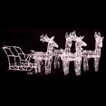 thumbnail image 1 of vidaXL Reindeers & Sleigh Christmas Decoration 280x28x55 cm Acrylic, 1 of 5