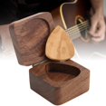 thumbnail image 1 of Pick Box,Wooden Guitar Picks Case Guitar Picks Pick Case Tailored for Perfection, 1 of 9