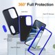 thumbnail image 4 of Funda para Teléfono Samsung Galaxy S26+ de 6,7" con Soporte Incorporado, Funda Protectora Resistente de Grado Militar Resistente a Prueba de Golpes/polvo/caídas para Samsung Galaxy S26+ de 5G, Azul, 4 of 8