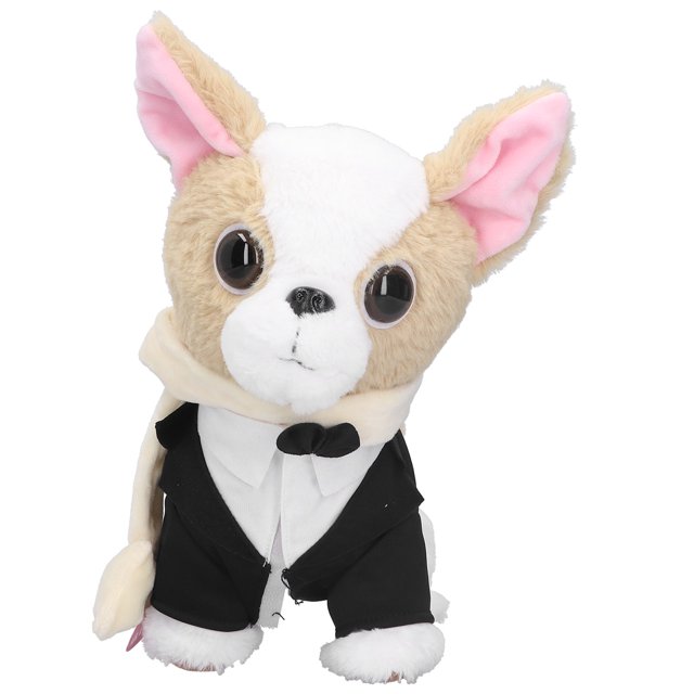 Juguete de peluche para perros, juguete eléctrico de peluche para caminar y cantar, juguete electrónico de peluche para caminar y cantar, construido para profesionales