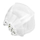 thumbnail image 4 of Velo de boda para mascotas, tocado de flores para perros, clip para velo, accesorio para perros (S), 4 of 14