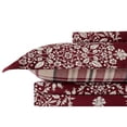 thumbnail image 5 of Southshore Fine Living, Inc. Christmas Full Size Duvet Cover with 2 Shams - Holly & Red Plaid Print, 5 of 8