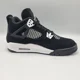 thumbnail image 2 of Ni - ke Air Jordan 4 Retro White Thunder Men’s Basketball Shoes FQ8213-001 Size 7Y, 2 of 5