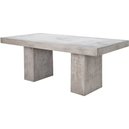 Moe S Aurelius Cement Top Patio Dining Table In Dark Gray Moe S Aurelius Cement Top Patio Dining Table In Dark Gray