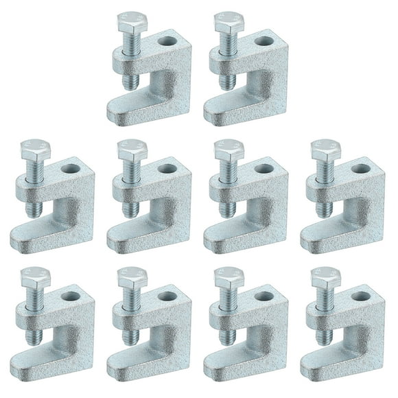 Uxcell 20 Pack Beam Clamp, 0.71 Inch Wide Jaw Opening C Clamps Metal Tiger Clamp