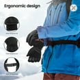Everest Winter Gloves for Men Women, Touchscreen Waterproof Windproof