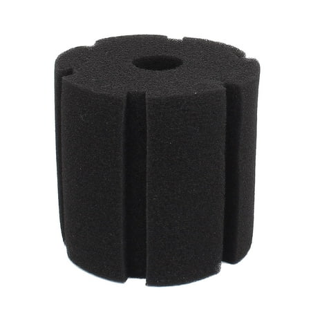 Aquarium Fish Tank Foam Filter Sponge 12cm x 11.5cm Black