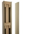 thumbnail image 6 of Ekena Millwork 8"W x 16'H Rough Cedar Endurathane Faux Wood Non-Tapered Square Column Wrap w/ Standard Capital & Base, 6 of 16