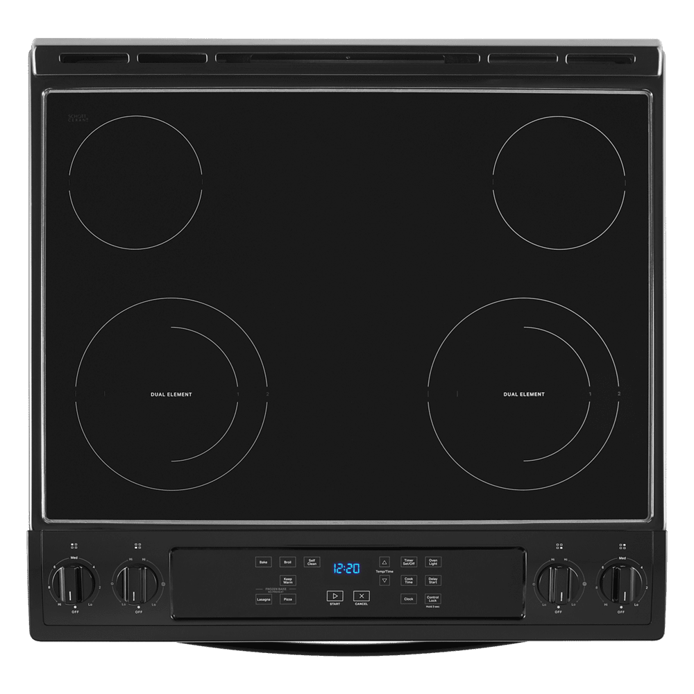 Whirlpool 4.8 Cu. Ft. Whirlpool(R) Electric Range with Frozen Bake(TM) Technology - WEE515S0LB