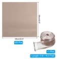 thumbnail image 2 of Uxcell 20 Sheets Flower Wrapping Paper, 22.8"x22.8" Floral Craft Paper with Ribbon for Flowers Gift Packaging, Khaki, 2 of 7