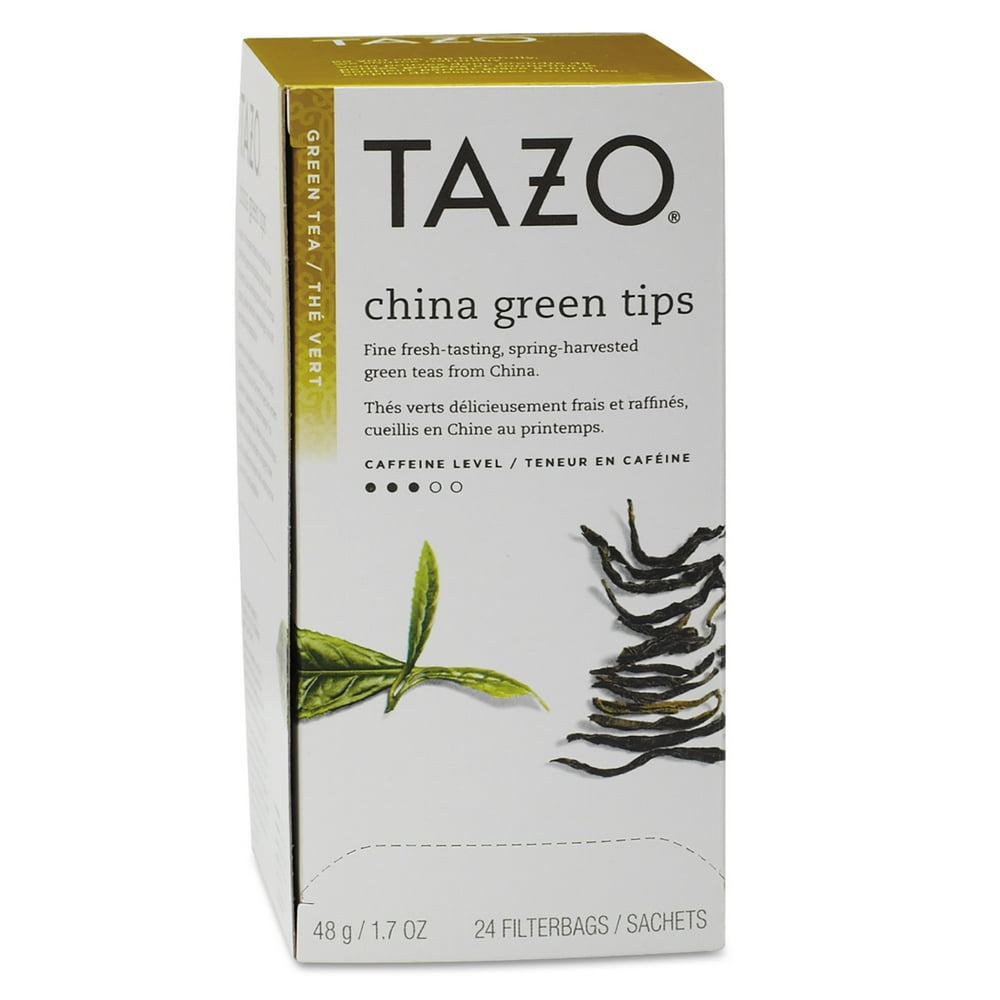 Tazo, China Green Tips, Tea Bags, 24 Ct