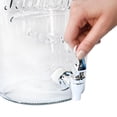 thumbnail image 2 of Mason Jar Dispensador de Bebidas Vintage de Vidrio con Tapa de 8 Litros 1 Pieza Transparente, 2 of 7