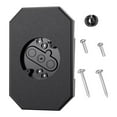 thumbnail image 5 of lacooooppia Siding Light Mounting Block ,Vinyl Siding Mounting Kit, Spare Parts, Vinyl Siding Block for 4 inch Siding 1/2 inch Lap Double Black, 5 of 8